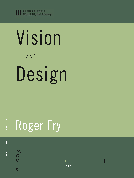 Cover image for Vision and Design (World Digital Library Edition)